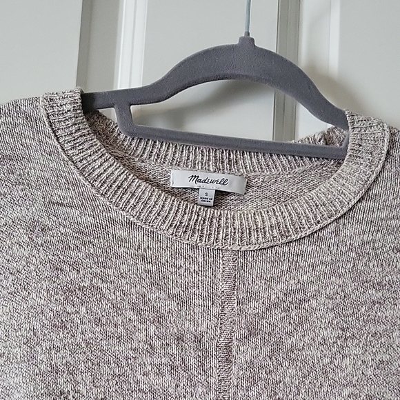 Madewell Heathered Short Sleeve Tie-Front Tee Womens Size Small - Picture 4 of 9